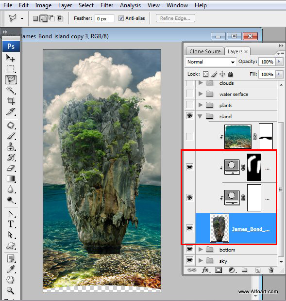 Message in a Bottle, bottle splashing in waves, Rough Water Surface, copy space, james bond island, close up of water wave, bubbles, tropic landscape, sea, ocean corals, seascape photomanipulation.